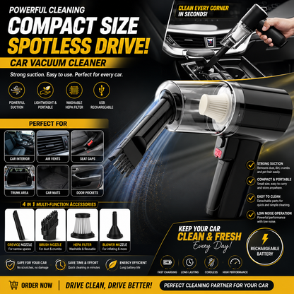 Mini Car Vacuum Cleaner