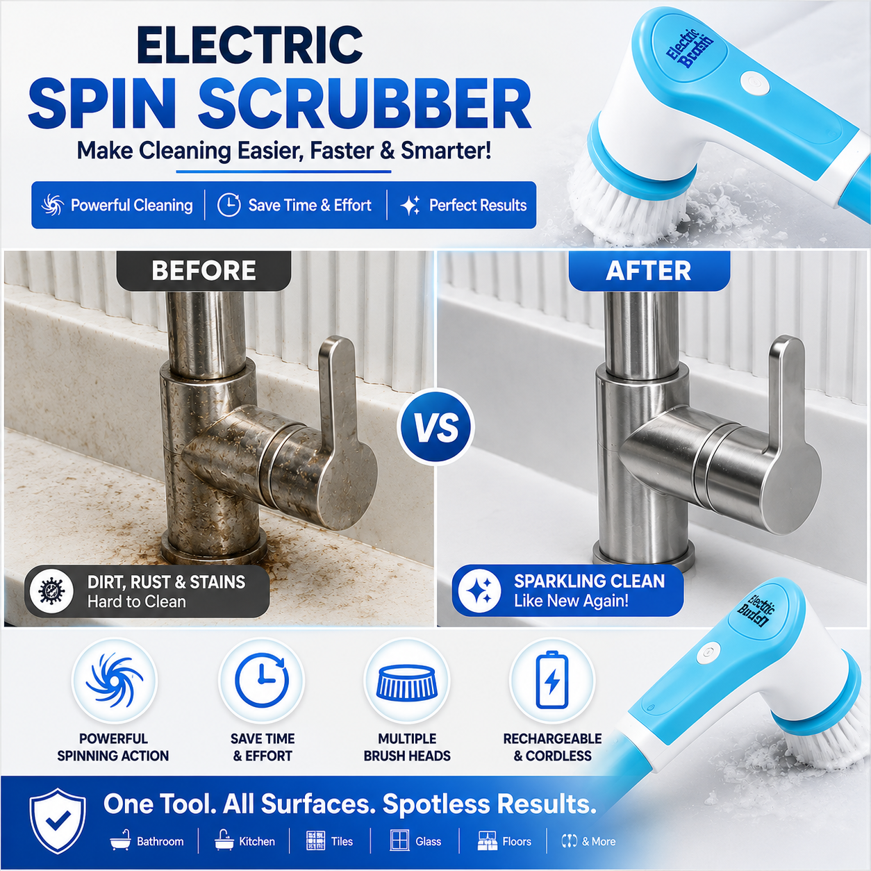 Electric Cleaning Brush