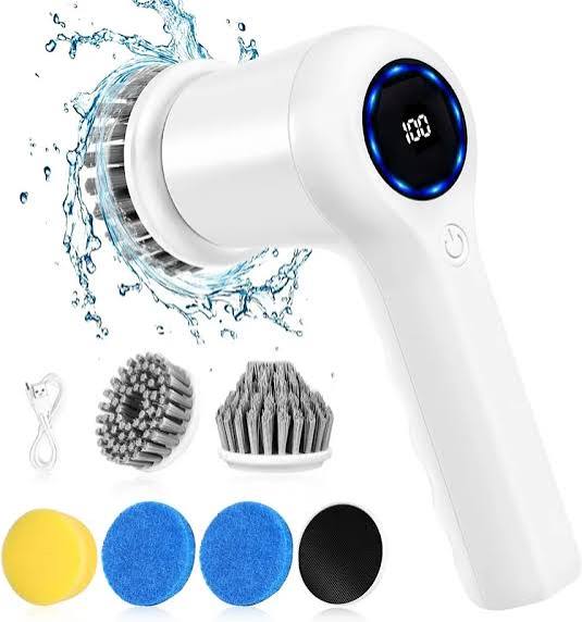 🧹⚡ Electric Spin Scrubber – Powerful Deep Cleaning Brush