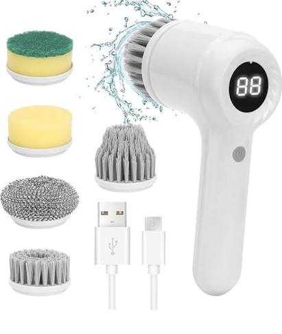 🧹⚡ Electric Spin Scrubber – Powerful Deep Cleaning Brush