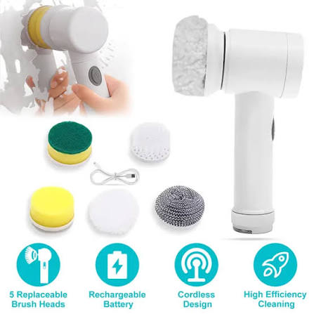 🧹⚡ Electric Spin Scrubber – Powerful Deep Cleaning Brush