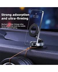 🚗📱 360° Rotating Car Phone Holder – Secure Grip & Hands-Free Driving